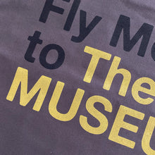 画像をギャラリービューアに読み込む, Fly Me to The MUSEUM エコバッグ チャコール