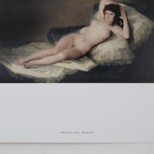 画像をギャラリービューアに読み込む, Lámina "La maja desnuda"