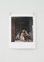 画像をギャラリービューアに読み込む, Lámina "Las meninas o La familia de Felipe IV"