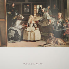 画像をギャラリービューアに読み込む, Lámina "Las meninas o La familia de Felipe IV"