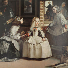 画像をギャラリービューアに読み込む, Lámina "Las meninas o La familia de Felipe IV"