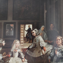 画像をギャラリービューアに読み込む, Lámina "Las meninas o La familia de Felipe IV"