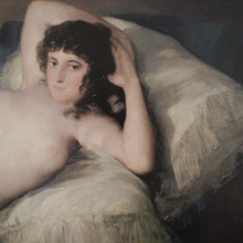 画像をギャラリービューアに読み込む, Cartel "La maja desnuda"