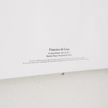 画像をギャラリービューアに読み込む, Cartel "La maja desnuda"