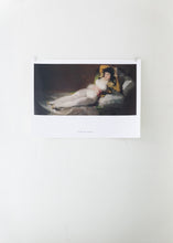 画像をギャラリービューアに読み込む, Cartel "La maja vestida"