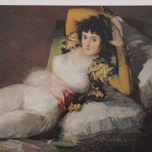 画像をギャラリービューアに読み込む, Cartel "La maja vestida"
