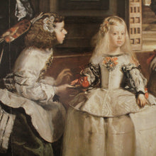 画像をギャラリービューアに読み込む, Cartel "Las meninas o La familia de Felipe IV"