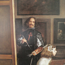 画像をギャラリービューアに読み込む, Cartel "Las meninas o La familia de Felipe IV"