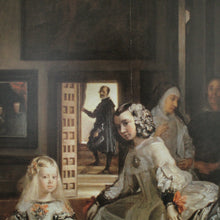 画像をギャラリービューアに読み込む, Cartel "Las meninas o La familia de Felipe IV"