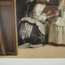画像をギャラリービューアに読み込む, Cartel "Las meninas o La familia de Felipe IV"