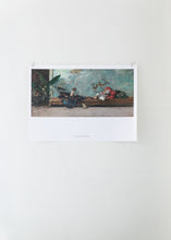 画像をギャラリービューアに読み込む, Cartel "Los hijos del pintor, Maria Luisa y Mariano, en el salón japonés"