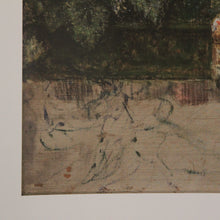 画像をギャラリービューアに読み込む, Cartel "Los hijos del pintor, Maria Luisa y Mariano, en el salón japonés"