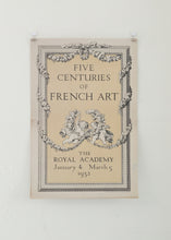 画像をギャラリービューアに読み込む, Five Centuries French Art 1932