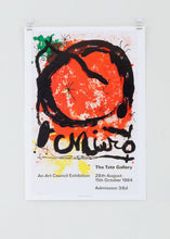 画像をギャラリービューアに読み込む, Joan Miro (1964 Tate vintage poster reproduction)
