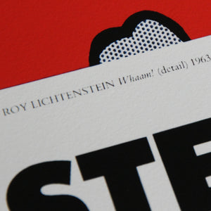 Roy Lichtenstein (1993 Tate Vintage Poster Reproduction)