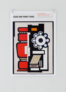 Fernand Léger: Léger and Purist Paris (1970 Tate Vintage Poster Reproduction)