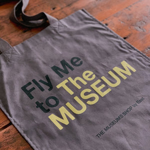 Fly Me to The MUSEUM エコバッグ チャコール