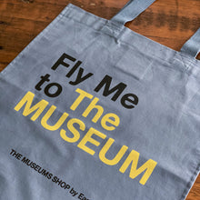 画像をギャラリービューアに読み込む, Fly Me to The MUSEUM エコバッグ グレー
