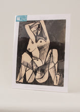 画像をギャラリービューアに読み込む, Mini Print Study For ‘Les Femmes D’Alger’ 1954
